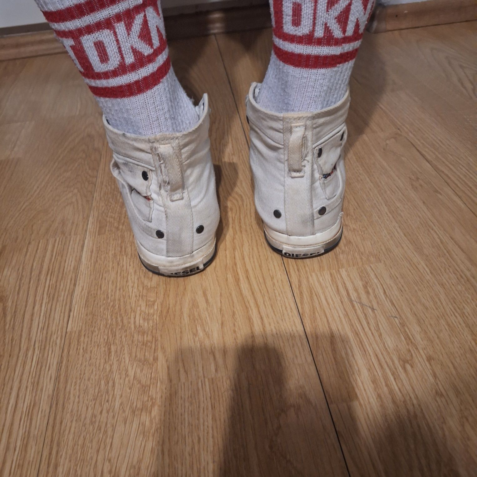 Trampki DIESEL białe