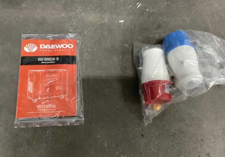 Agregat prądotwórczy Daewoo DDAE10500DSE-3G  Generator prądu 8,1 kV