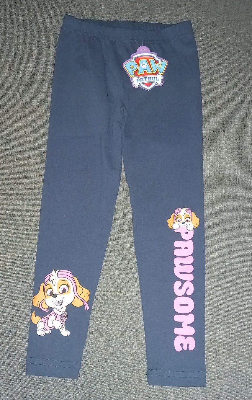 Nowe Legginsy Psi Patrol Paw Patrol Nickelodeon 110