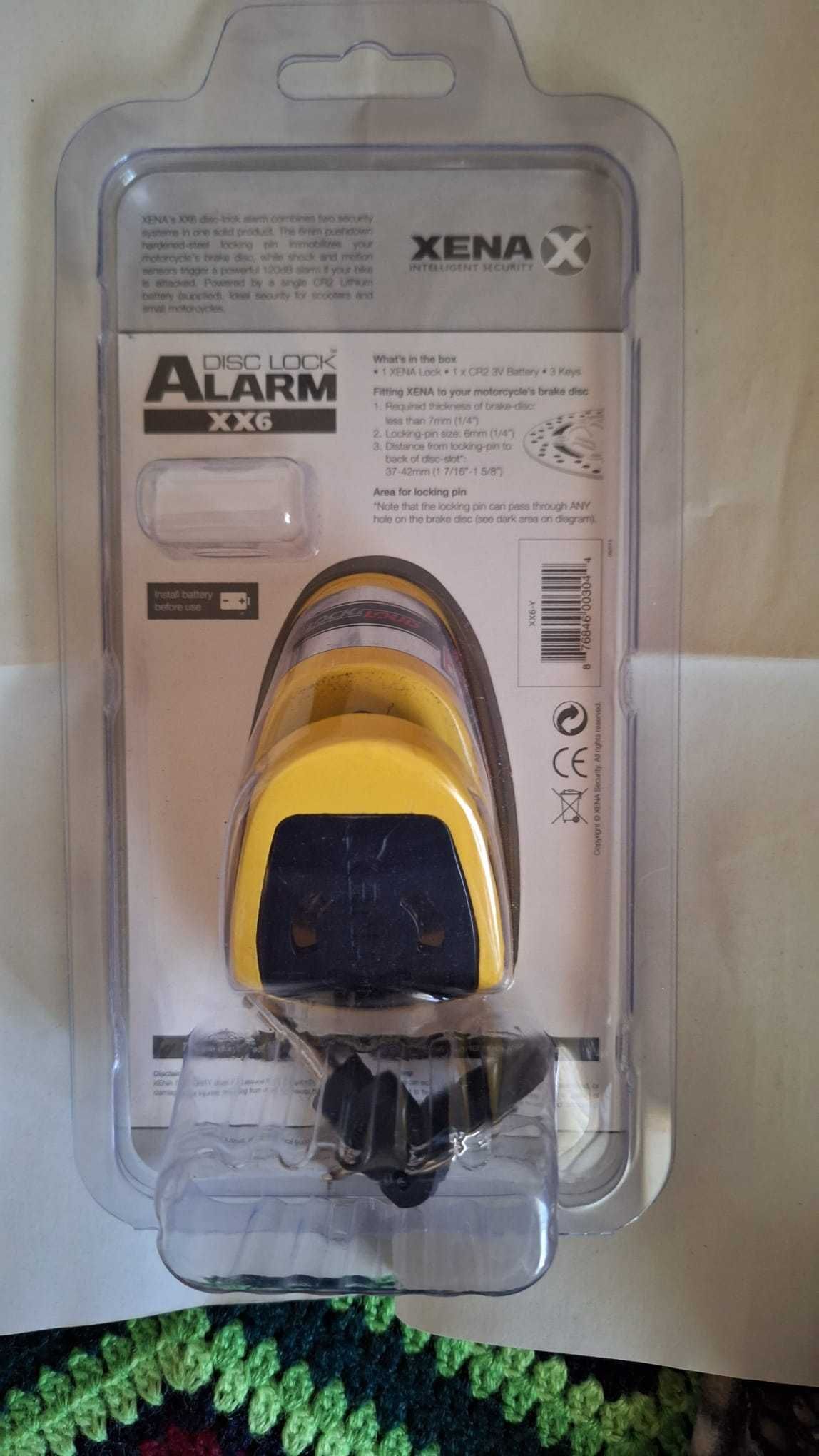 Disc Lock Alarm Xena XX6