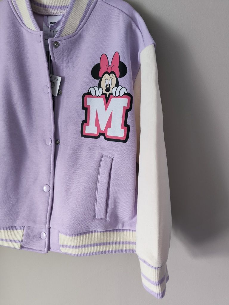 Bluza kurtka bomberka Myszka Minnie Mouse Disney Sinsay 116 oversize