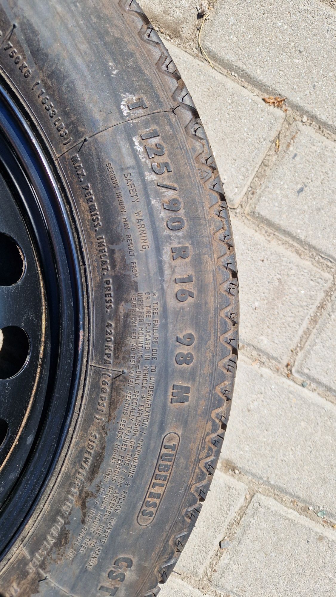 Запаска Mercedes-Benz