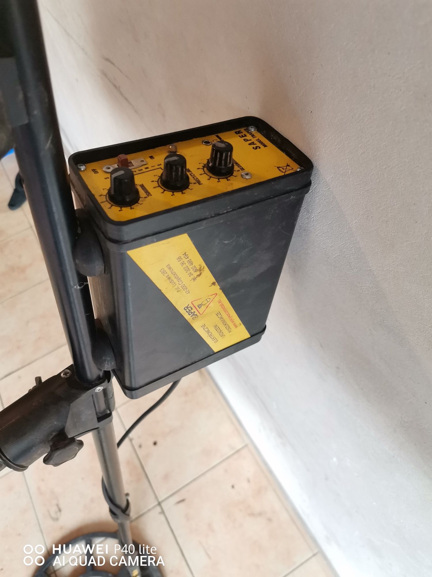 wykrywacz metali Saper model Traper