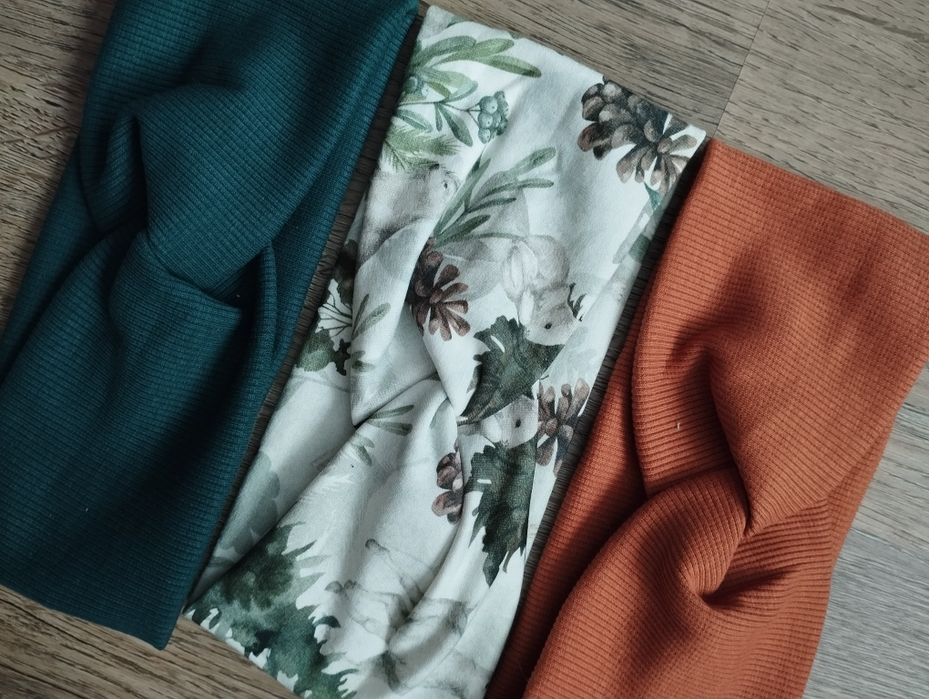 Opaski na głowę, kolory jesieni 44-46cm