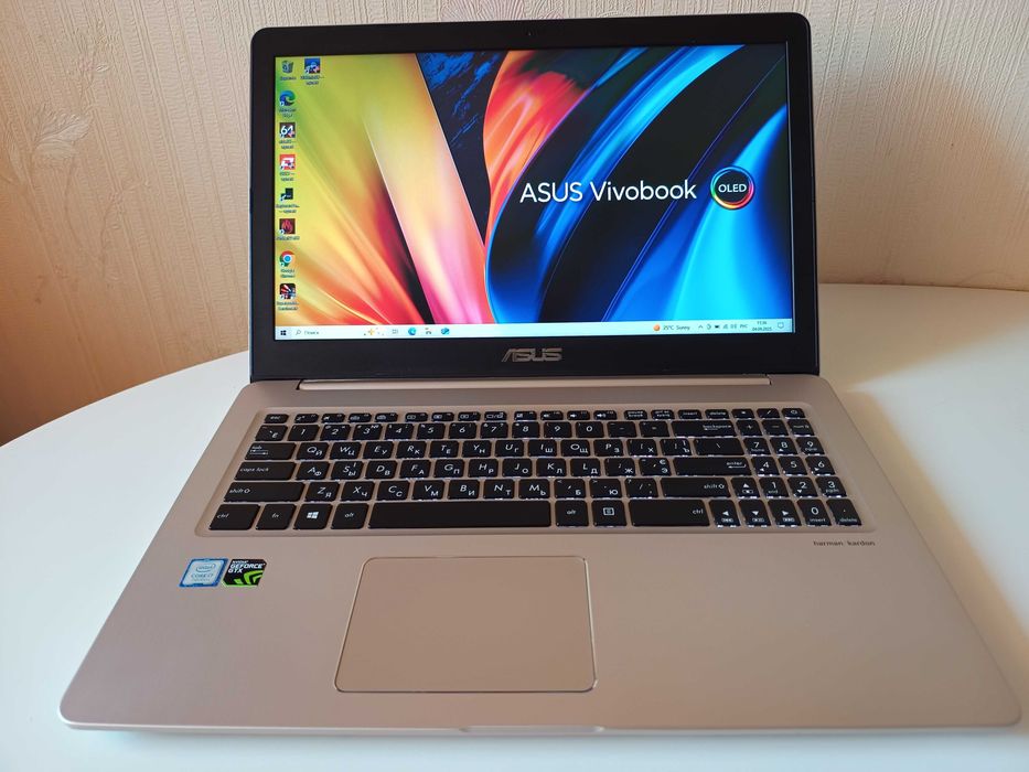 ASUS N580VD i7-7700HQ 16Gb GTX1050 2Gb SS512Gb