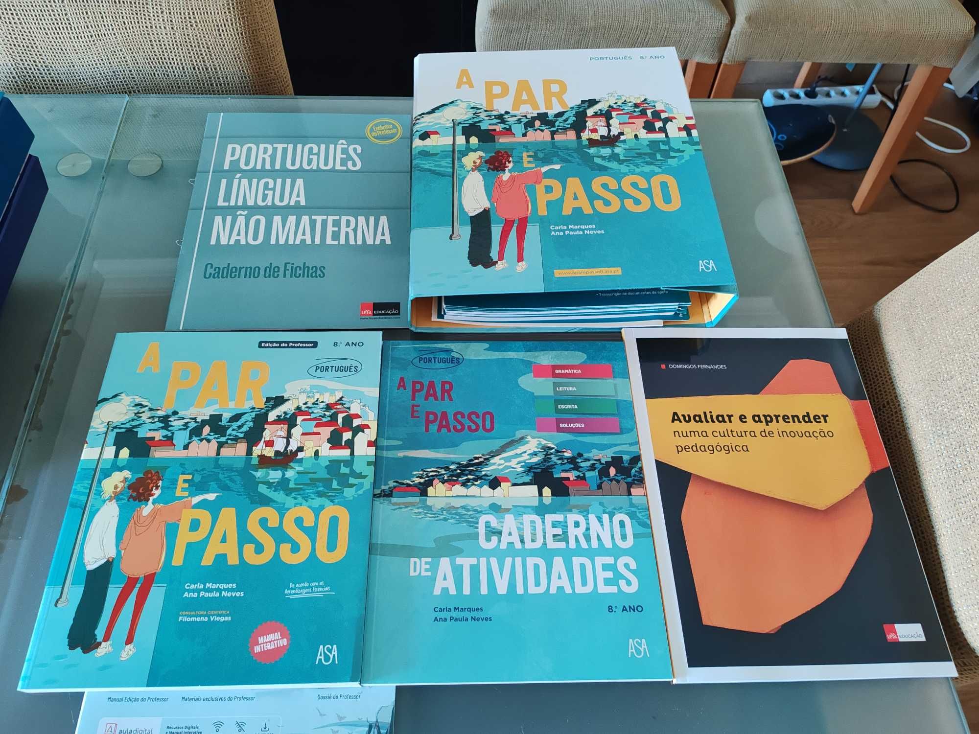 A par e passo 8, 9 ano português