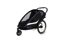 Hamax Breeze TWO Navy/Cream wózek przyczepka rowerowa podwójna