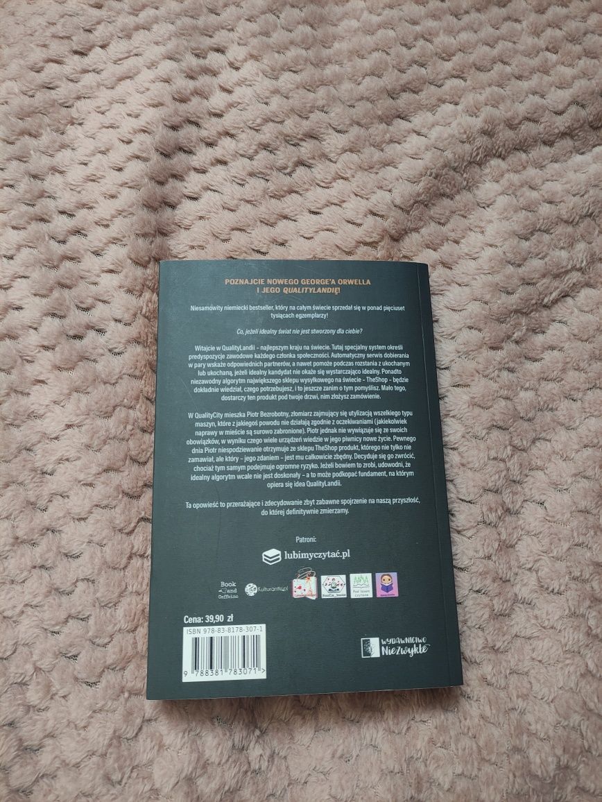 "Qualitylandia" Marc-Uwe Kling fantastyka science fiction dystopia