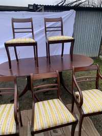 Krzesła i stół antyki