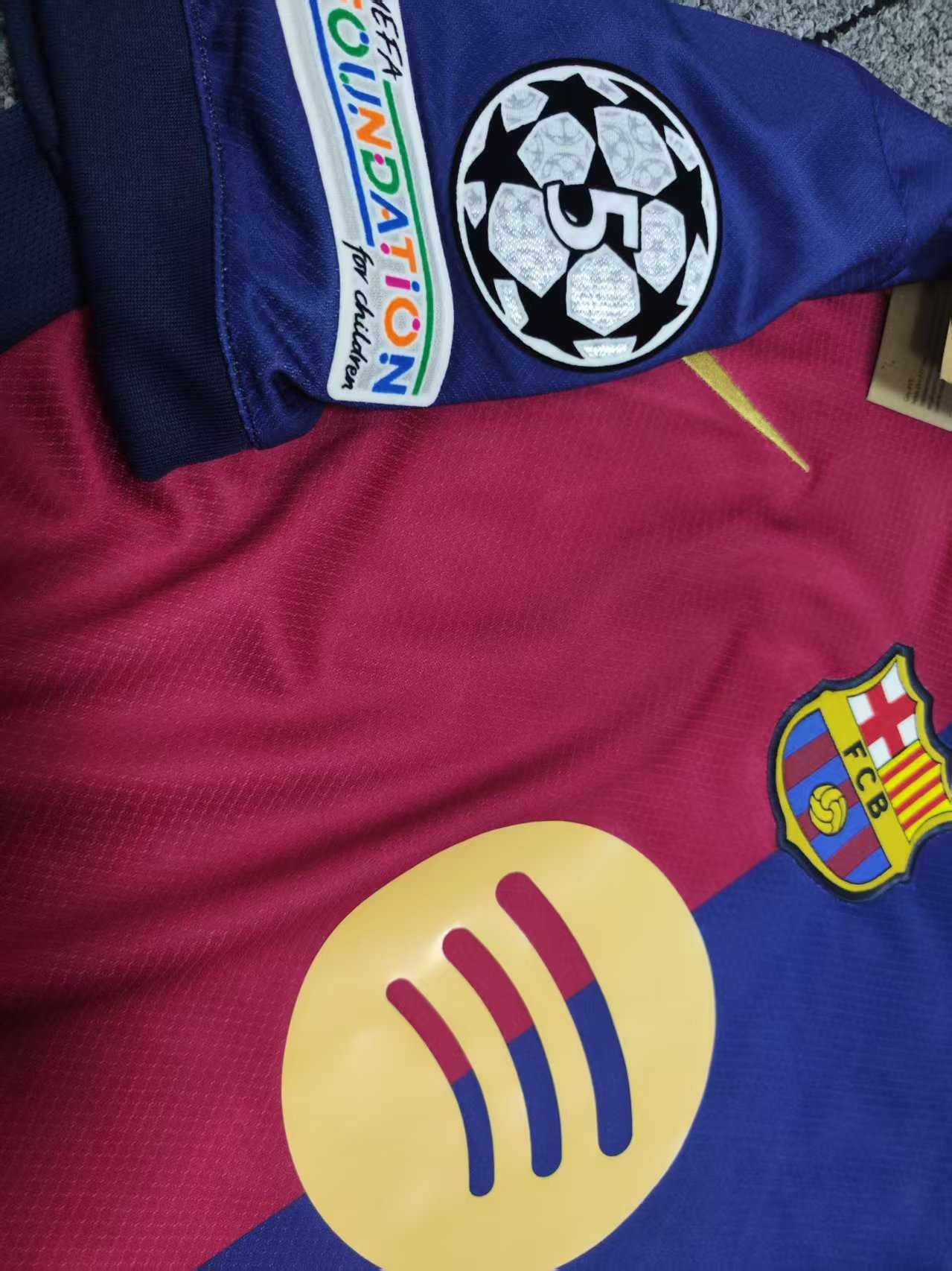 Koszulka Barcelony nr 19 na sezon 24-25, wersja dla fanów Yamal R.XL