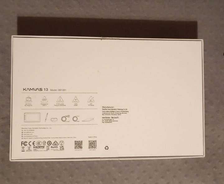 Tablet graficzny ekran 13,3 Kamvas 13 Creative Pen Display