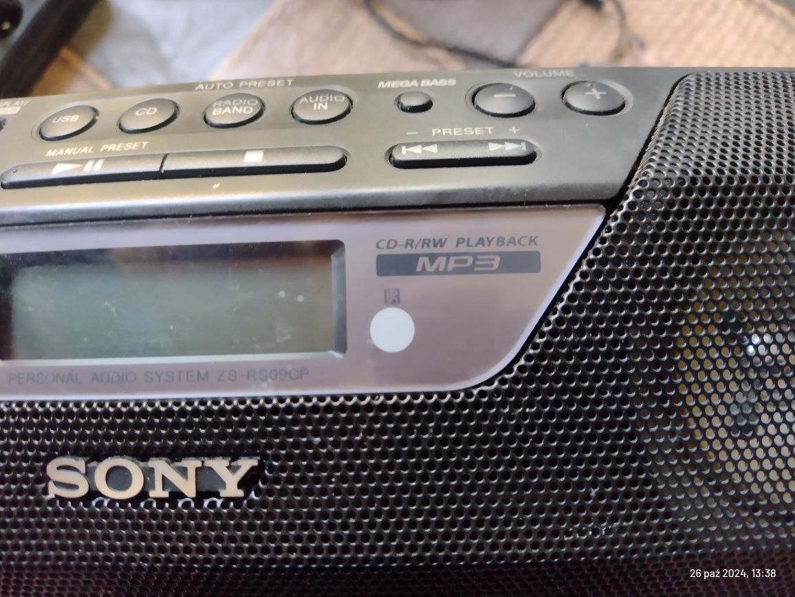 Radio CD Sony nagrywanie na pendrive