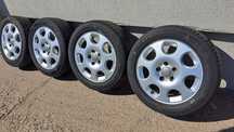 Felgi aluminiowe koła opony lato Audi 5X112 16" A4 B5 B6 A3 8P A6 C5