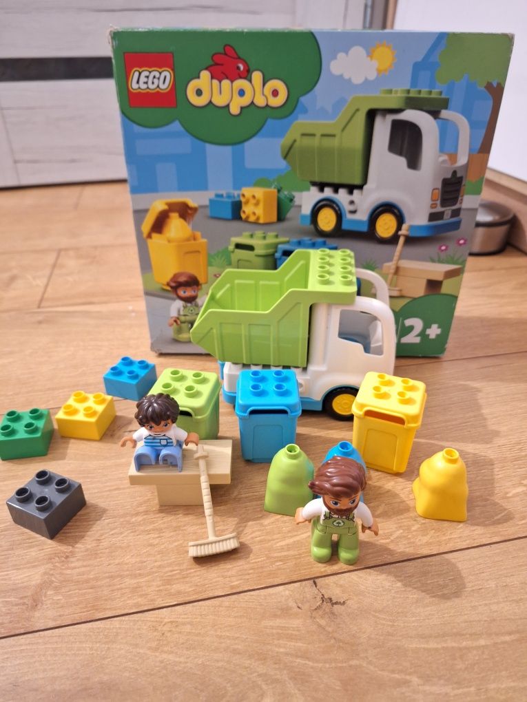 LEGO DUPLO, klocki Town, Śmieciarka i recykling, 10945