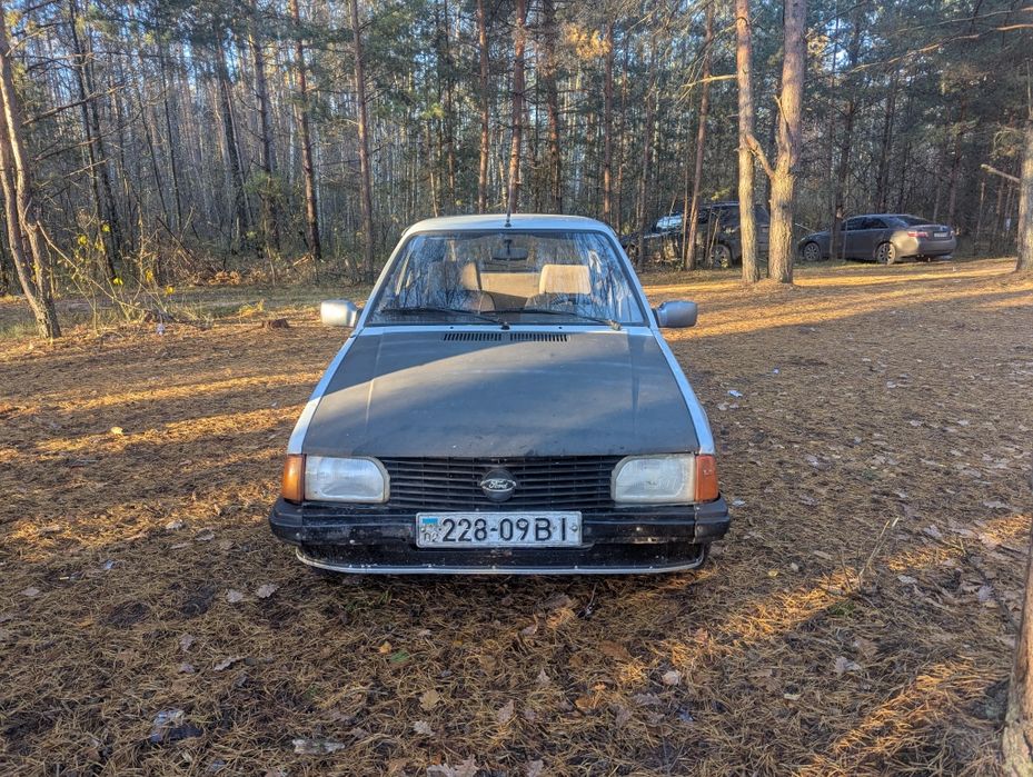 Ford escort mk3 газ бензин