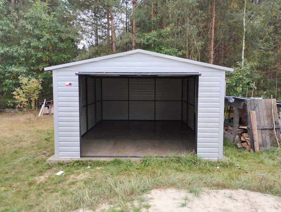 blaszak 4x5,5 , 5x5, 6x5,8, garaże blaszane, hale, profil zamknięty