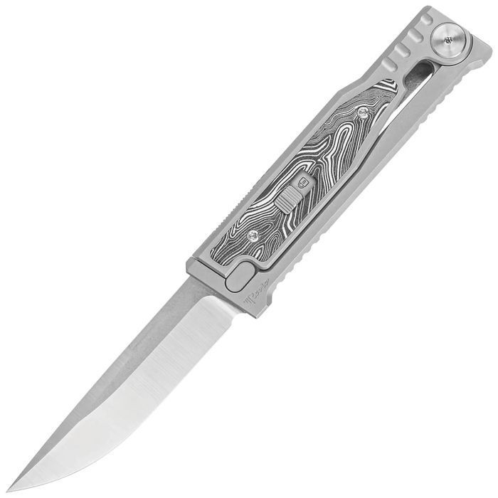 Nóż grawitacyjny Reate EXO-M OTF Gravity Drop Point Bead Blasted Titan