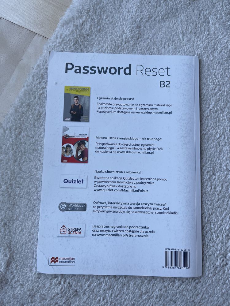 Password Reset B2 workbook