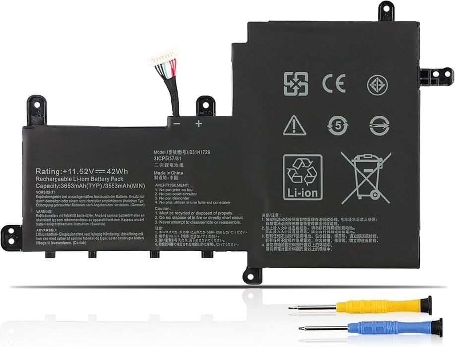 Акумулятор Asus VivoBook S15 S530UA S530UN S530UF B31N1729