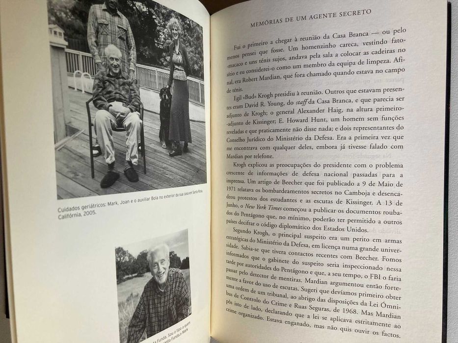 Memórias de um Agente Secreto, de Mark Felt e John O'Connor