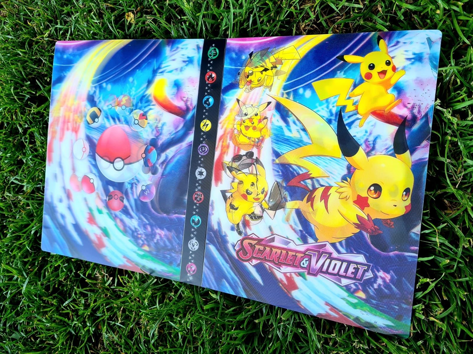 Nowy super album 3D na karty Pokemon format A5 zabawki