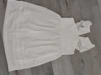 Vestido branco de linho - ZARA - 11/12 anos - novo