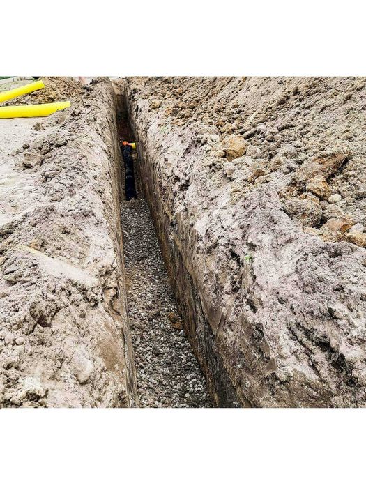 rura drenarska, drenaż, studzienka,