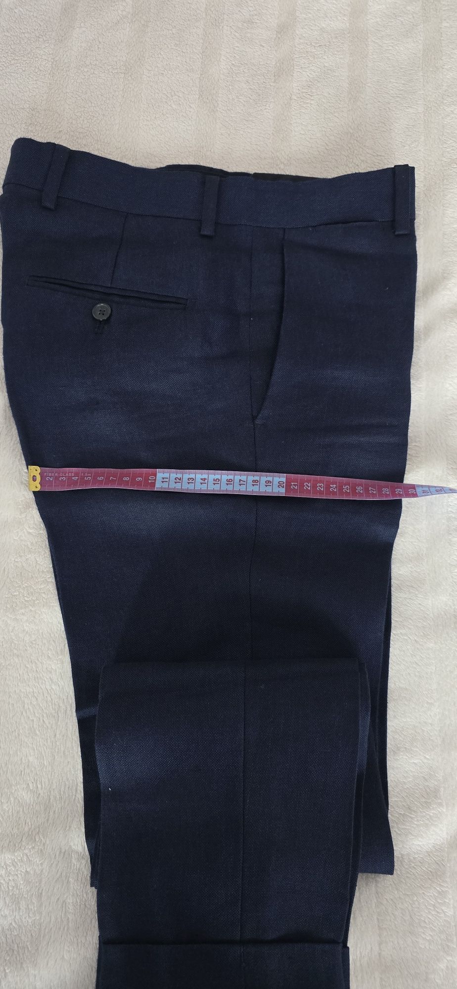 Nowe (bez metki) spodnie Mango r. 38 (100% len)