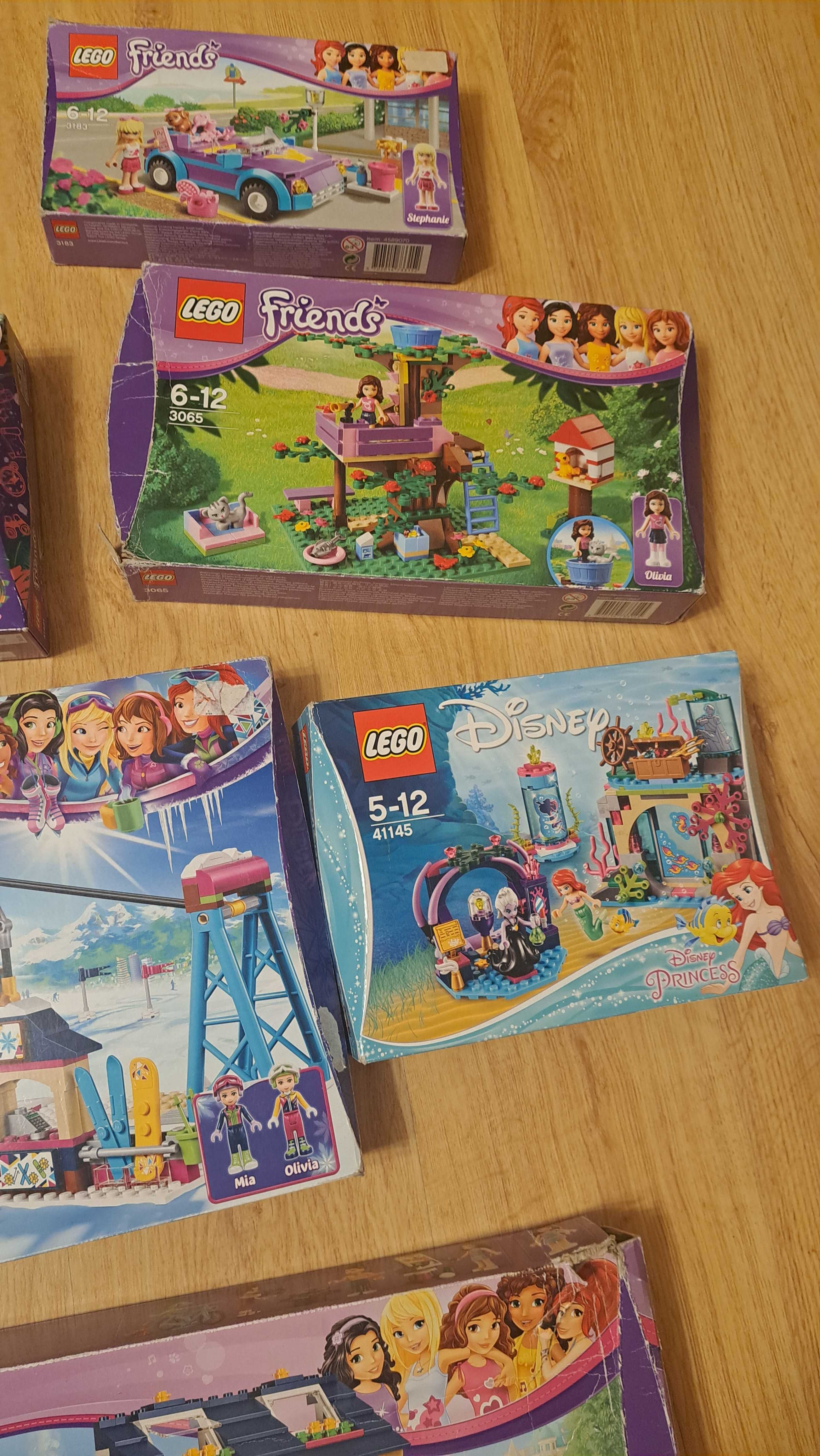 Lego Friends zestawy klocków do odbudowania 6-12 lat.