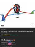 Tor Hot Wheels Action zestaw zakręcona opona nowy