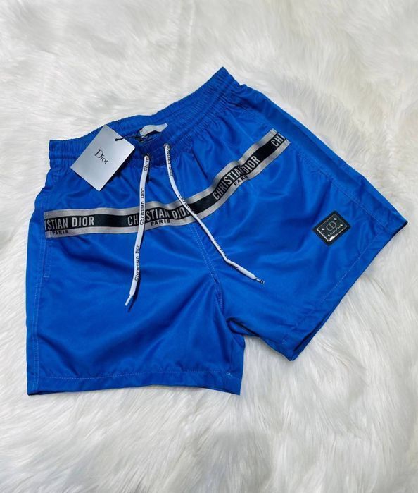 Шорты плавательные Balenciaga пляжные белые для бассейна мужские