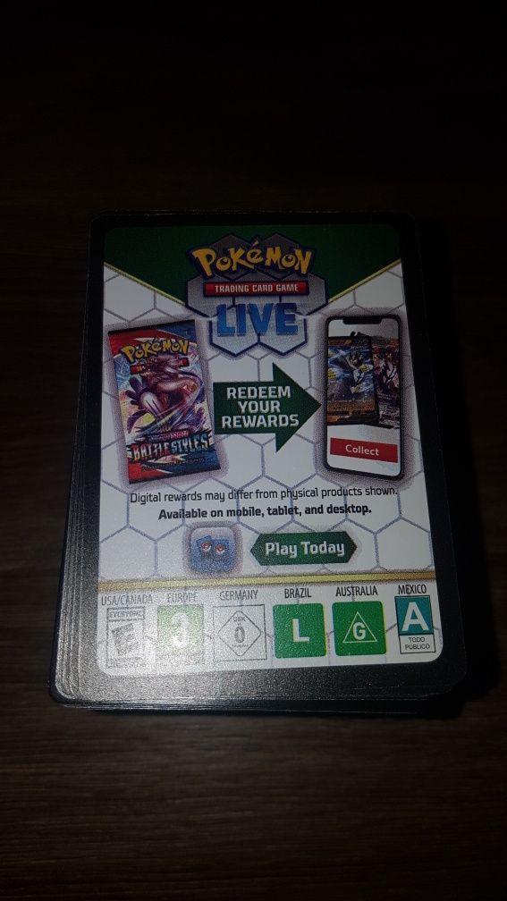 481 kodów do pokemon tcg live/online