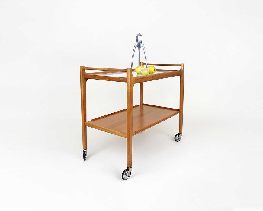 Barek serwisowy wózek Niemcy lata 60. Mid-Century Vintage Retro