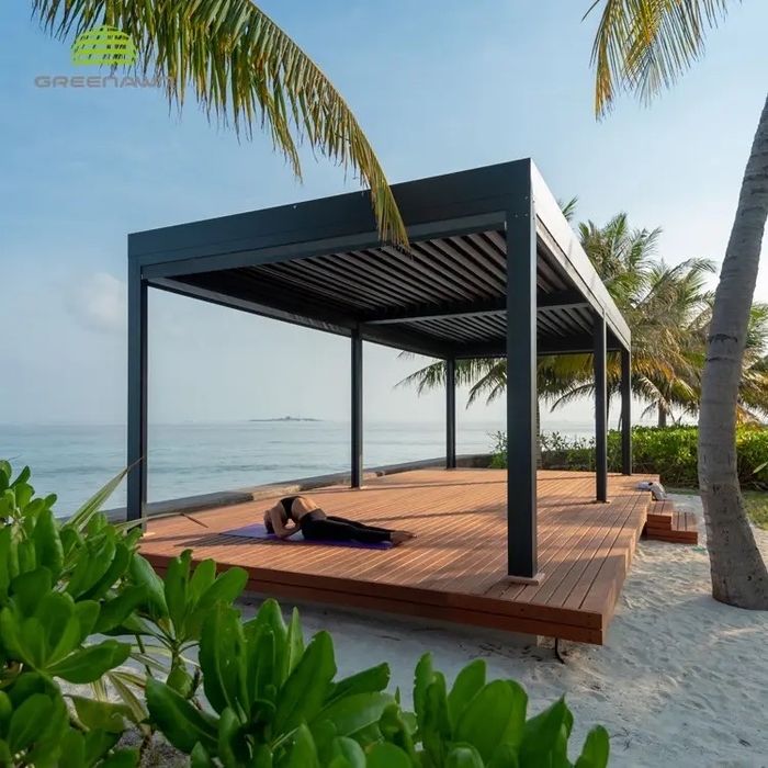 Altana aluminiowa , pergola , 4x4 , super jakość , elektryczna , led