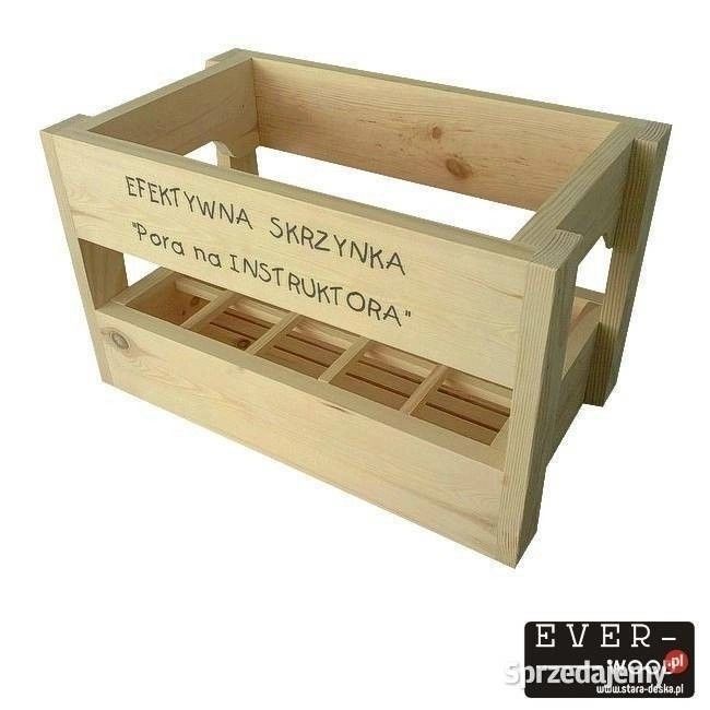 Skrzynka na piwo - 15 butelek przegródki