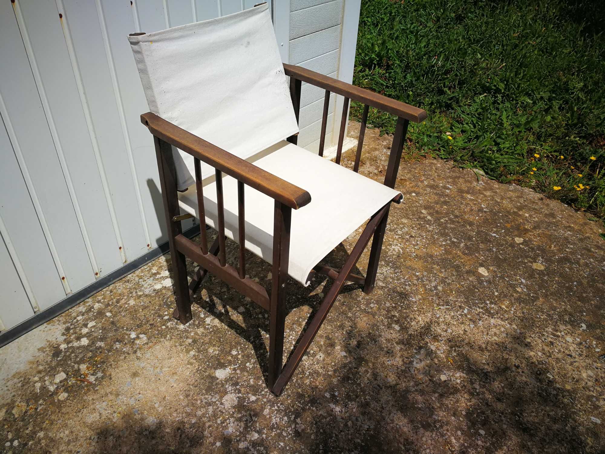 Cadeira de realizador em madeira