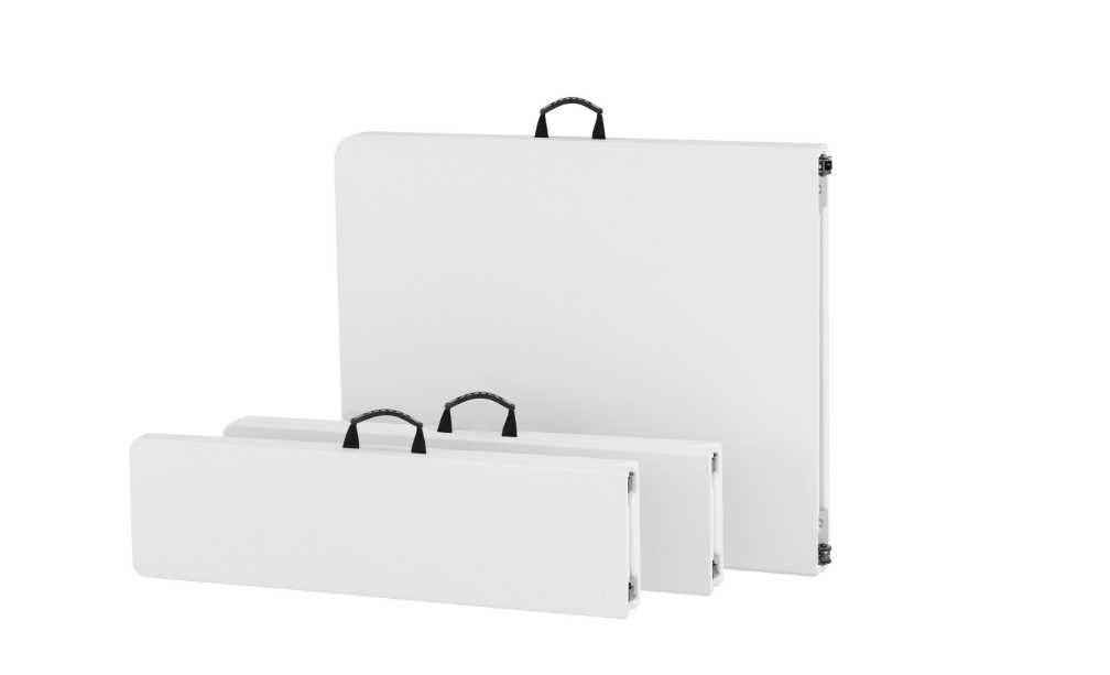 Conjunto de Campismo Dobrável, Branco (SELADO, NOVO)