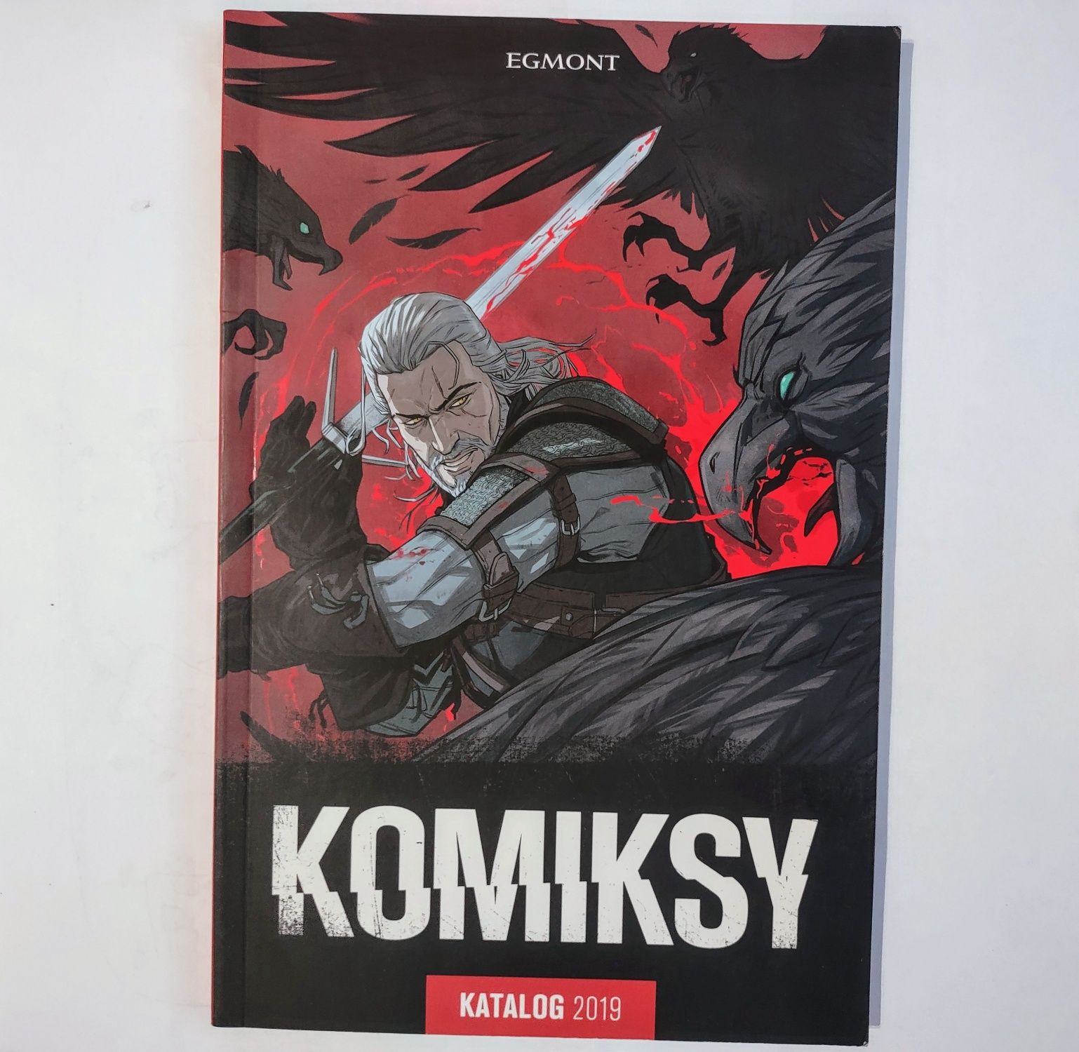 Komiks Katalog Egmont 2019 min DC Batman Marvel Avengers, Wiedźmin