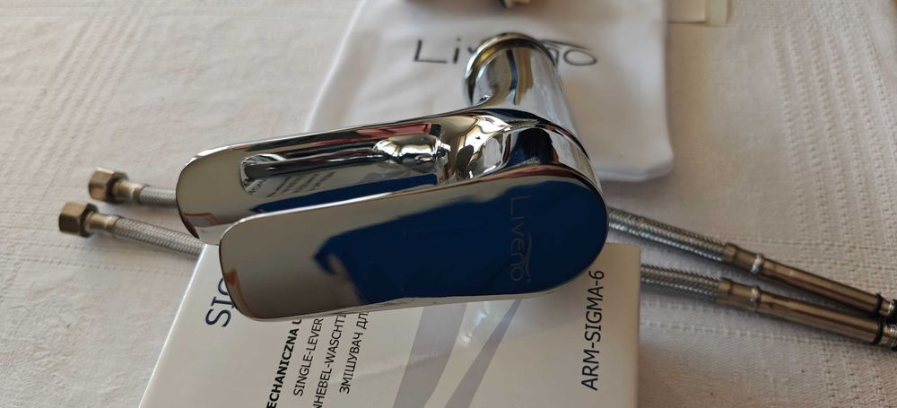 Bateria umywalkowa ARM-Sigma-6 firmy Liveno 2 lata gwarancji