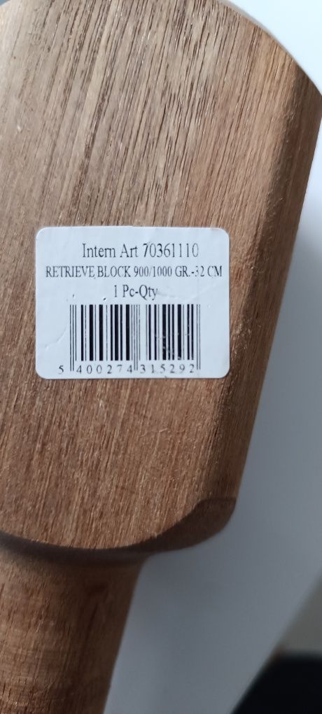 Aport drewniany dla psa 32cm