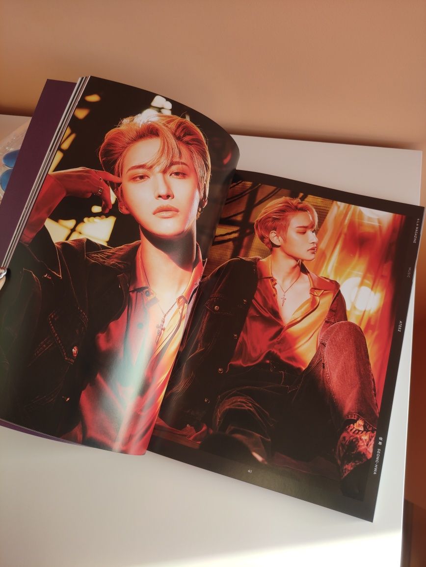 ATEEZ E.L.E magazine magazyn everyone loves everyone 2020 + plakat