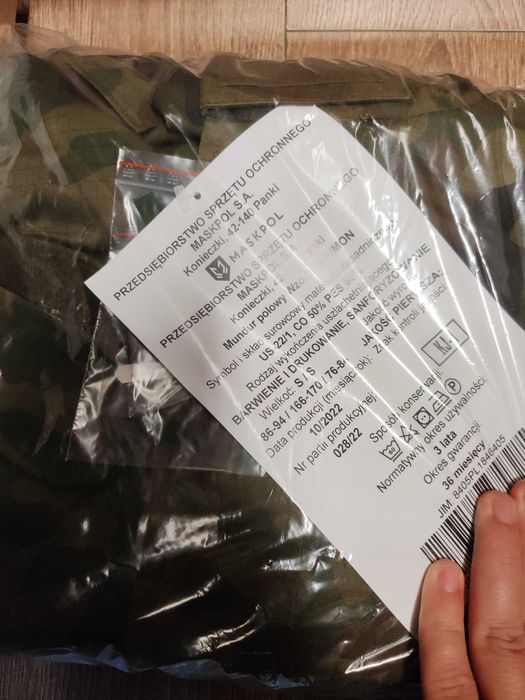 Mundur mon wzór 124 nowy, rozmiar s /s