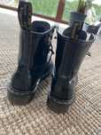 Dr Martens martensy czarne lakierowane