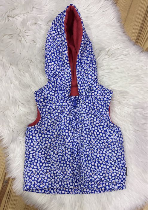 Bezrękawnik / ocieplacz dla dziewczynki 74/80, NUTMEG