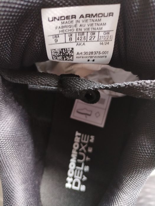 Buty trekkingowe męskie Under Armour UA Edge LT TR r. 42,5 nowe okazja