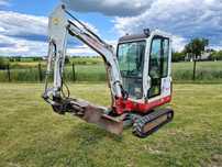 Minikoparka Takeuchu TB016 nie kubota silnik yanmar