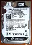 Dysk 2.5" HDD WD BLACK 500GB 7200 rpm SATA II  sprawny 100%