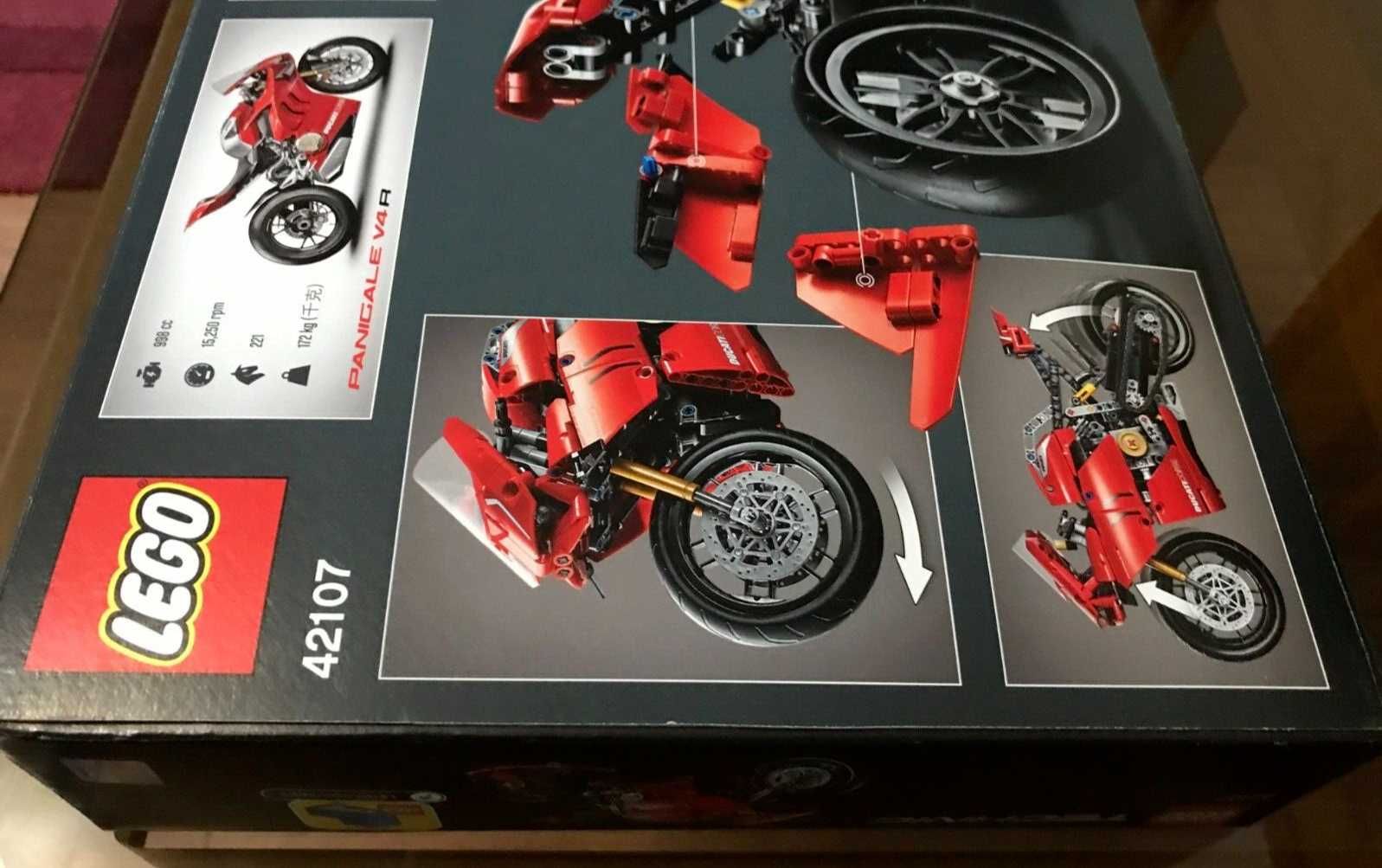 Lego 42107 Ducati Panigale V4 R - artigo selado