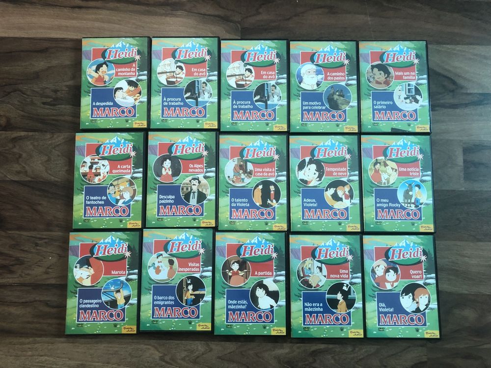 Dvds para reviver a memória