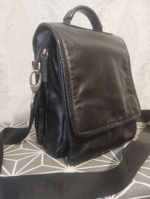 Чоловіча шкіряна барсетка Visconti